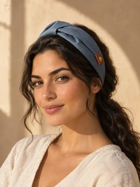 Arch Headband, being worn