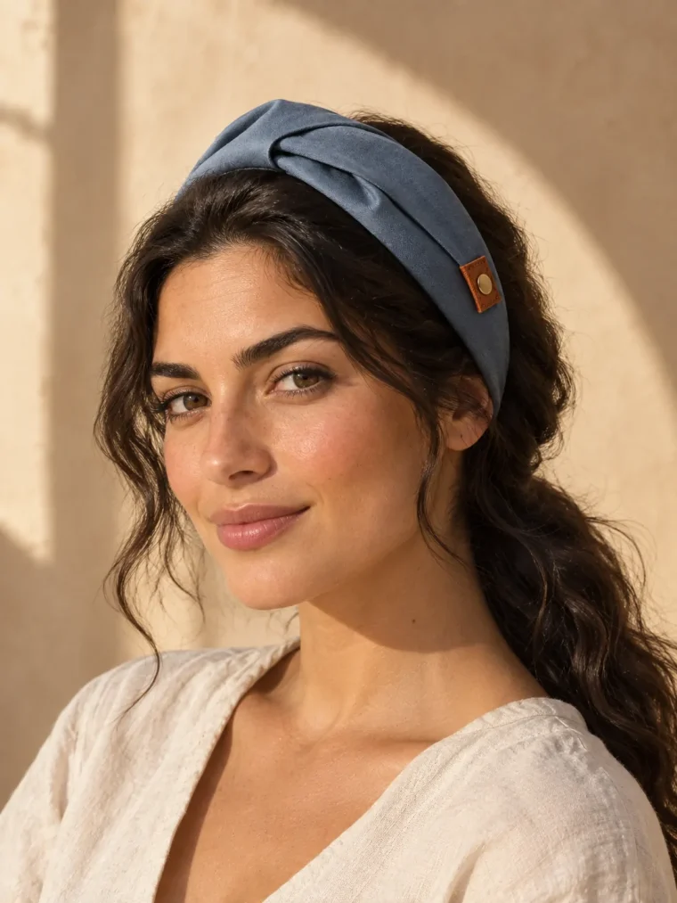 Arch Headband, being worn