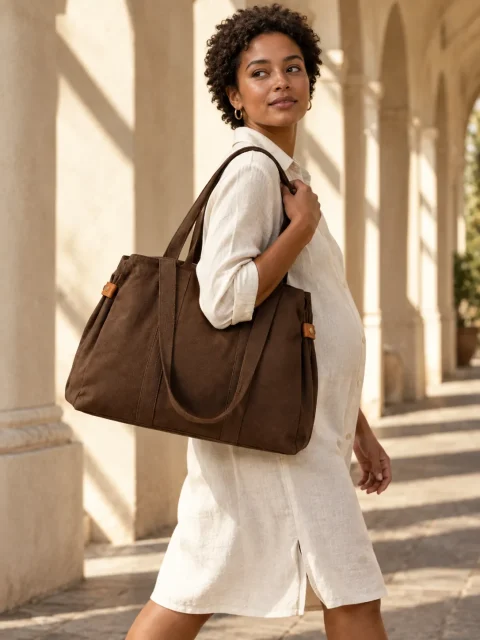 Bay Carryall, carried on the shoulder