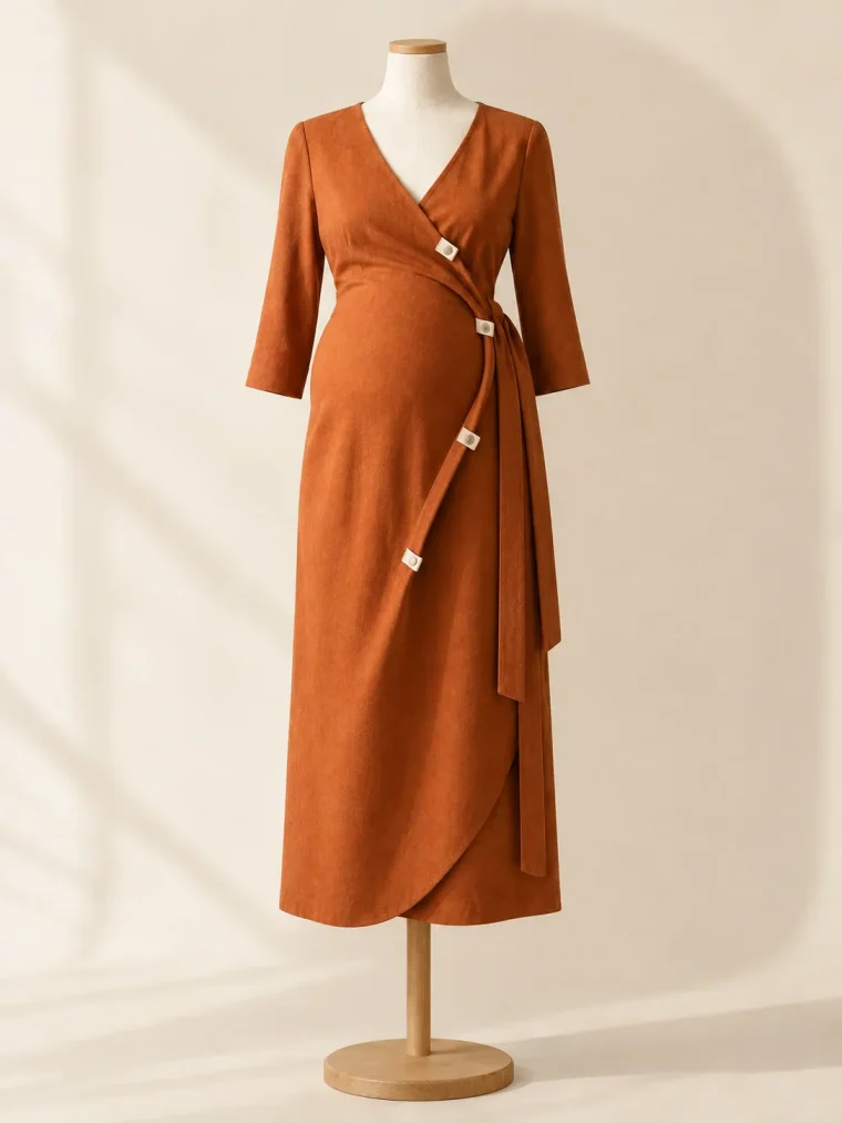 Cantilever Fold Dress with every fold panel opened