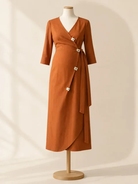 Cantilever Fold Dress, studio photo