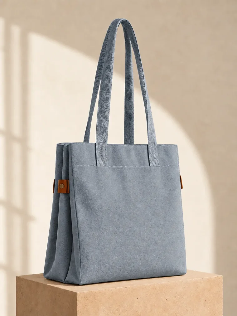 Gusset Tote en Slate