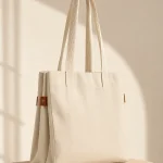Gusset Tote, studio photo