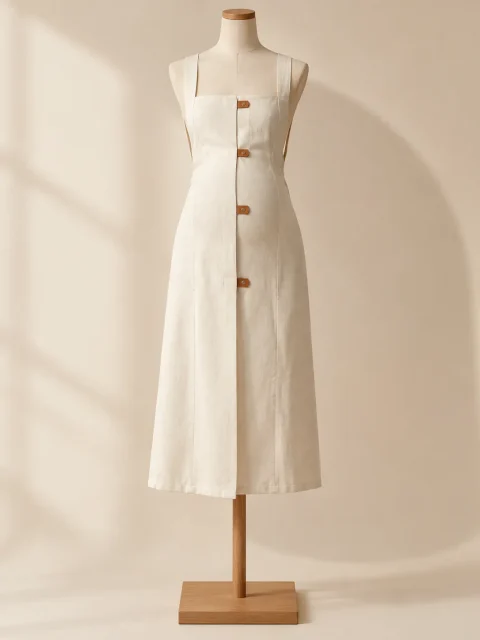 Loggia Fold Dress, studio photo