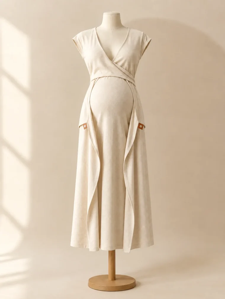 Mezzanine Fold Dress with every fold panel opened