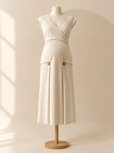 Mezzanine Fold Dress, studio photo