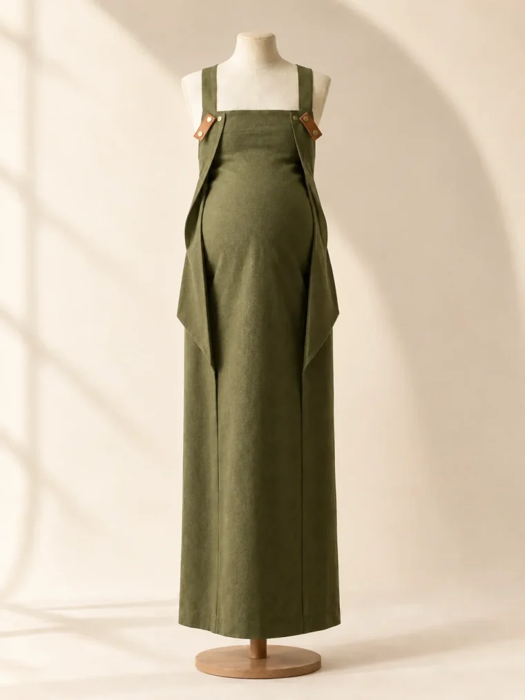 Pergola Fold Dress with every fold panel opened