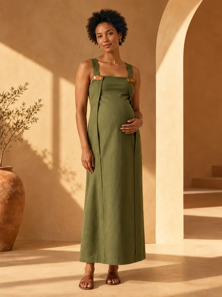 Pergola Fold Dress, being worn
