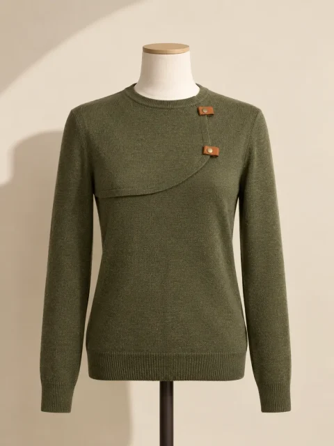 Spandrel Nursing Knit, studio photo
