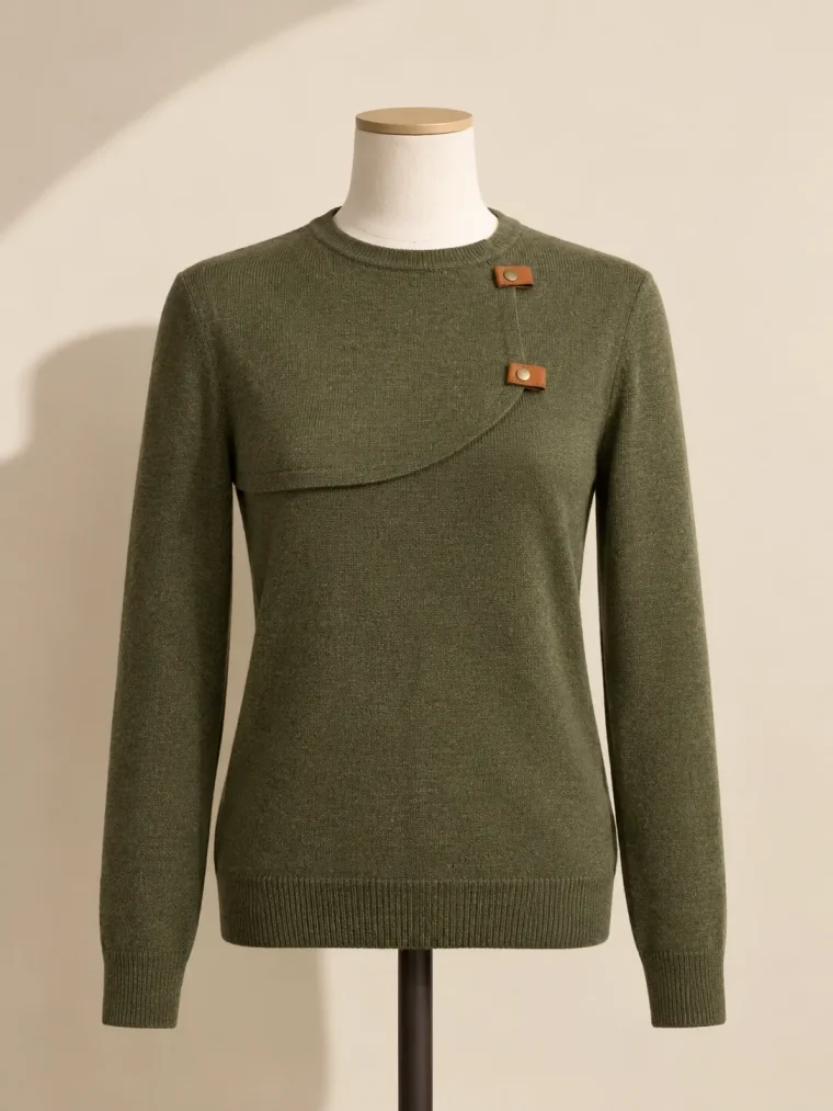 Spandrel Nursing Knit, studio photo