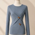 Truss Long-Sleeve Nursing Top, studio photo