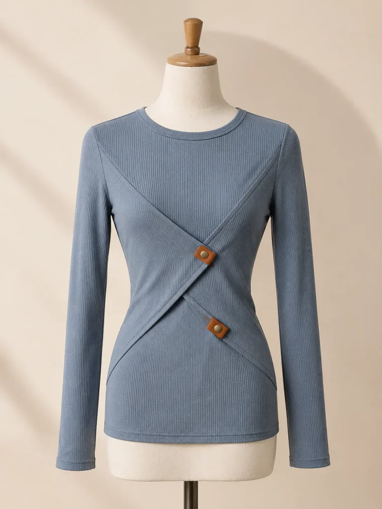 Truss Long-Sleeve Nursing Top, studio photo