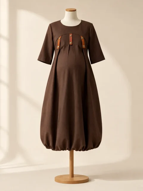 Vault Fold Dress, studio photo