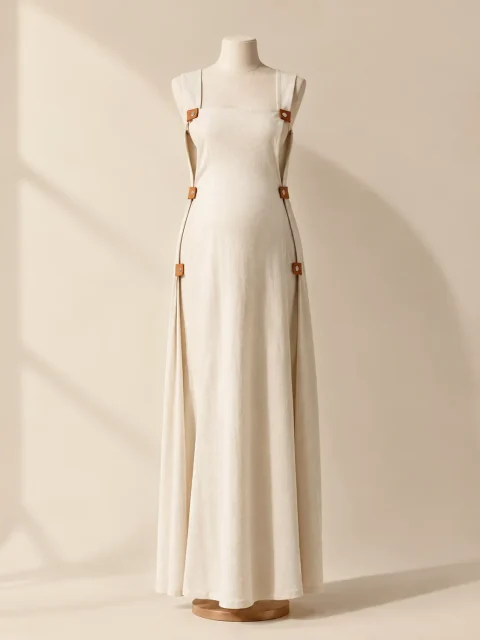 Veranda Fold Dress, studio photo
