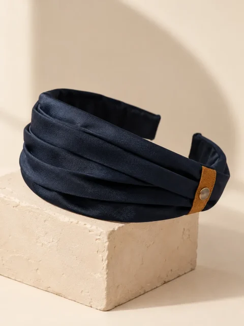 Wide Fold Headband, studio photo
